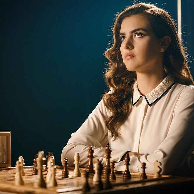 Woman, 20, is dubbed the 'world's sexiest chess player